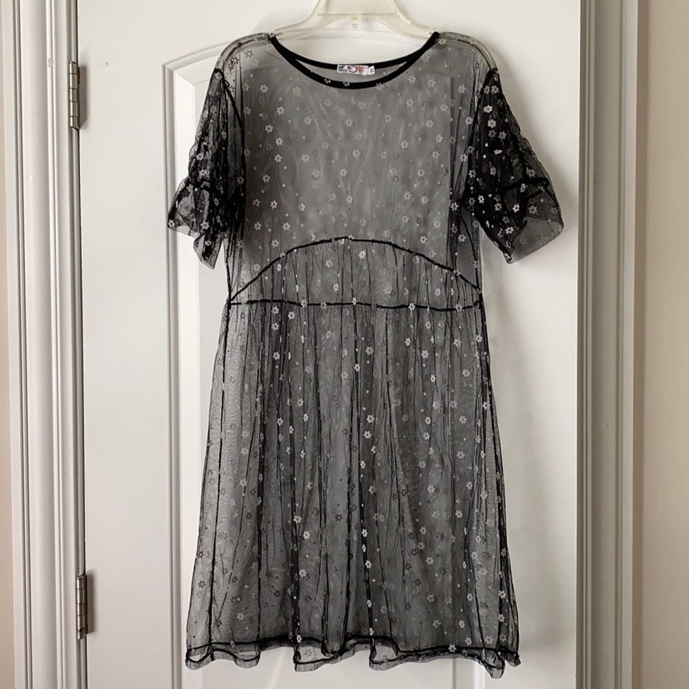 📦 MOVING SALE 🤑 ASOS | Floral Mesh for Slip Dresses